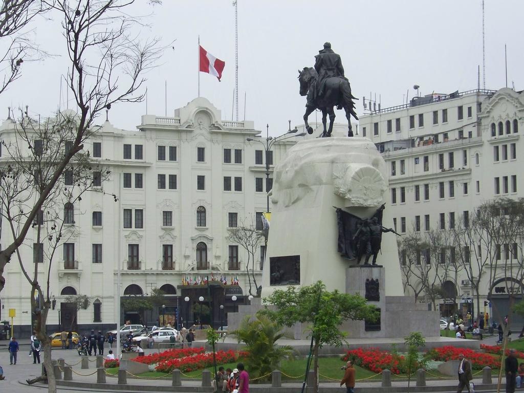 Apartmán Edificio California En Centro Historico Lima Exteriér fotografie